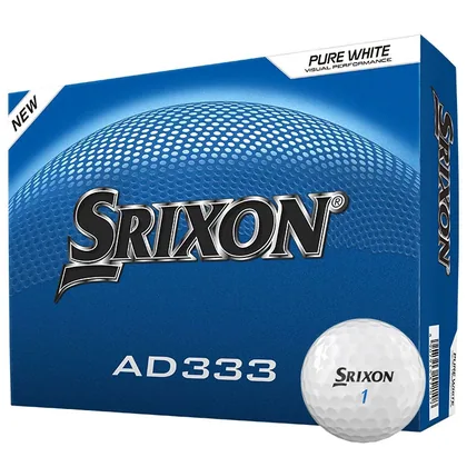 Srixon AD333 Personalised Logo Golf Balls White