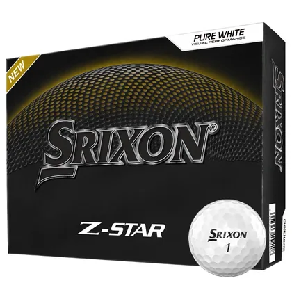 Srixon Z Star Personalised Logo Golf Balls White
