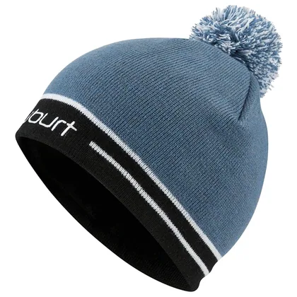 STUBURT HAIL GOLF BOBBLE HAT - PEACOCK