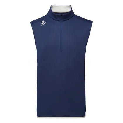 Stuburt Sigma 1/4 Zip Golf Vest Navy SBTOP1448