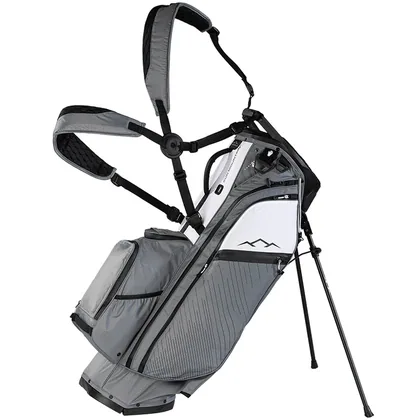 SUN MOUNTAIN 2026 ECLIPSE E-4.5 H2NO 14-WAY VLO STAND BAG - NICKEL / WHITE