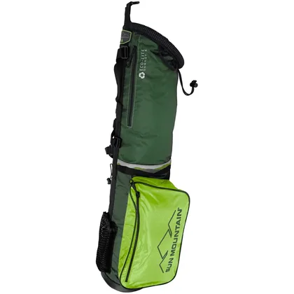 SUN MOUNTAIN ECO-LITE SUNDAY BAG - GREEN / RUSH
