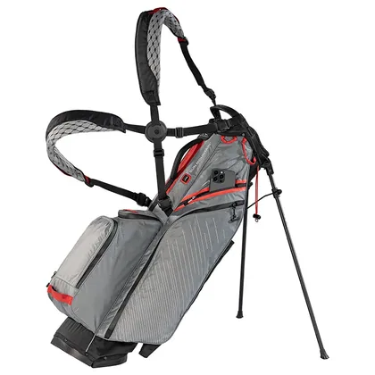 Sun Mountain H2NO Eclipse E-2.5 Golf Stand Bag Black/Nickel/Red 26E25H2NO-BNR