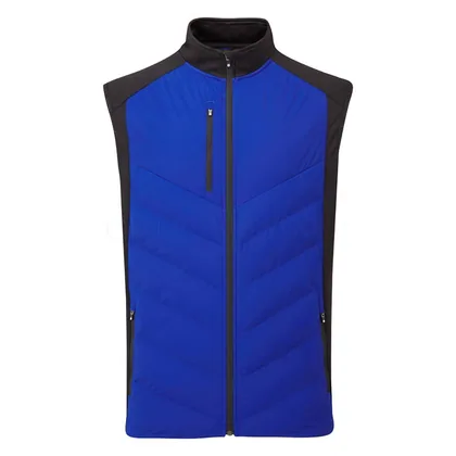 Sunderland Andorra Padded Thermal Golf Wind Vest Electric Blue/Black