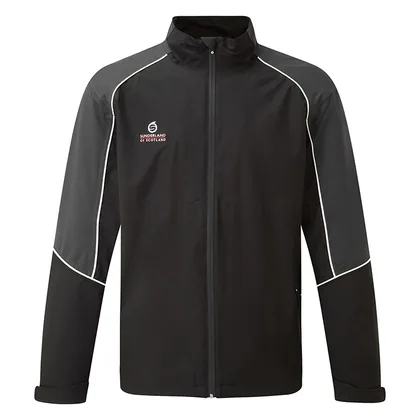 Sunderland Dolphin Tour Waterproof Golf Jacket Black/Charcoal