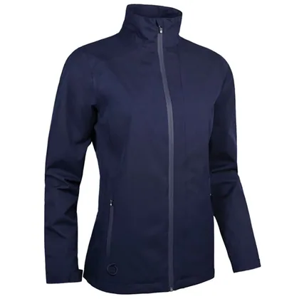 Sunderland Ladies Killy Waterproof Golf Jacket Navy SUNLR49-KILJKT