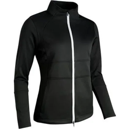 Sunderland Ladies Nira Fleece Full Zip Golf Jacket - Black