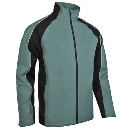 SUNDERLAND TYPHOON WATERPROOF GOLF JACKET - PINE / BLACK
