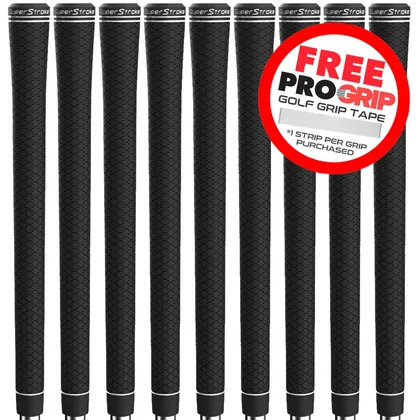SUPERSTROKE REVL PLAYER 360 4X GOLF GRIP BLACK - JUMBO