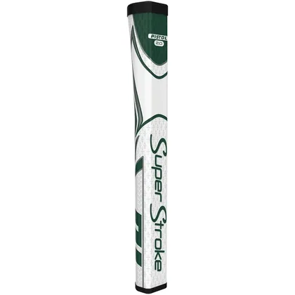 SUPERSTROKE ZENERGY PISTOL GT 2.0 PUTTER GRIP - WHITE / GREEN