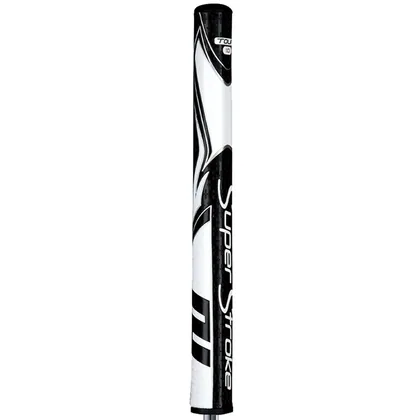 SUPERSTROKE ZENERGY TOUR 2.0 PUTTER GRIP - BLACK / WHITE