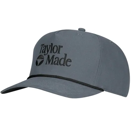 TAYLORMADE 2026 A-FRAME STOCK ROPE GOLF CAP - GREY
