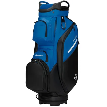 TAYLORMADE 2026 DELUXE CART BAG - BLACK / BLUE