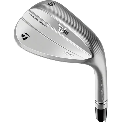TAYLORMADE 2026 MILLED GRIND 5 TIGER WOODS WEDGE - SATIN CHROME - CUSTOM