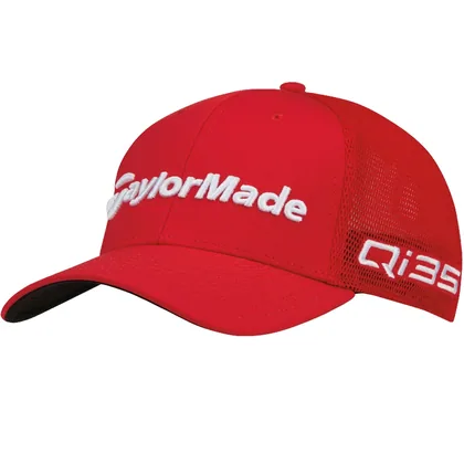 TAYLORMADE 2026 TOUR CAGE GOLF CAP - RED