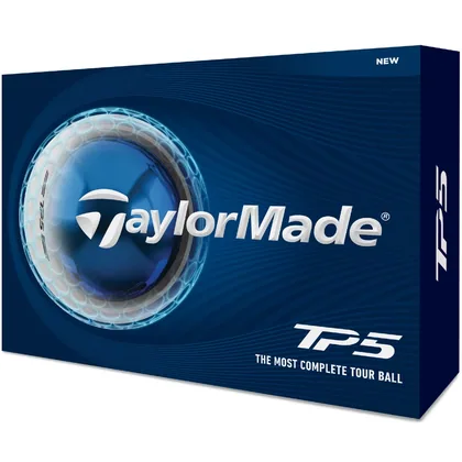 TAYLORMADE 2026 TP5 GOLF BALLS - WHITE