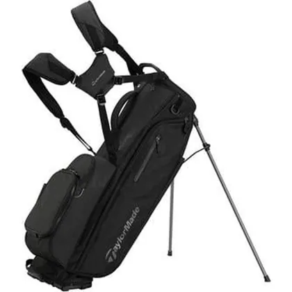 TaylorMade FlexTech Golf Stand Bag - Black