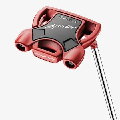 Golf Right-handed Putter 34" Face Balanced - Taylormade Spider Tour Red