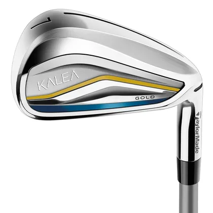 TaylorMade Ladies Kalea Gold Golf Irons Graphite Shafts