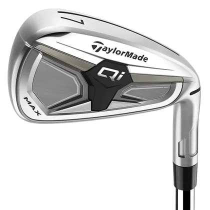 TaylorMade Qi Max Golf Irons Steel Shafts