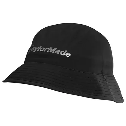 TaylorMade Storm Waterproof Golf Bucket Hat Black N77644