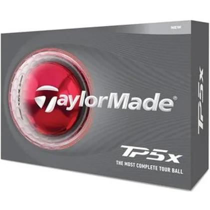 TaylorMade TP5x Golf Balls - White