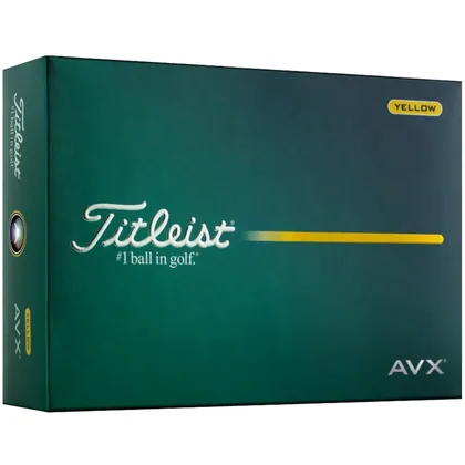 TITLEIST 2026 AVX GOLF BALLS - YELLOW