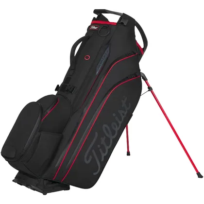 TITLEIST 2026 HYBRID 14 STADRY GOLF STAND BAG – BLACK / RED +FREE GIFT