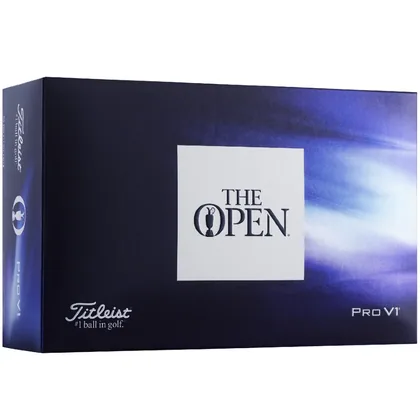 TITLEIST 2026 PRO V1 GOLF BALLS - 6 BALL PACK - LTD EDITION OPEN CHAMPIONSHIP