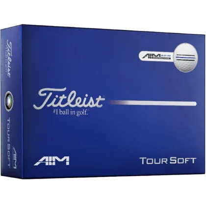 TITLEIST 2026 TOUR SOFT AIM PERFORMANCE GOLF BALLS - WHITE