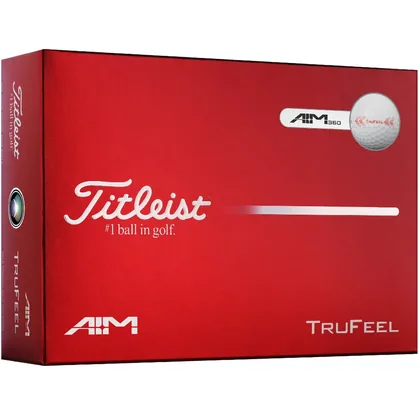 TITLEIST 2026 TRUFEEL AIM 360 GOLF BALLS - WHITE