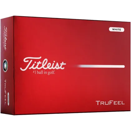 TITLEIST 2026 TRUFEEL GOLF BALLS - WHITE