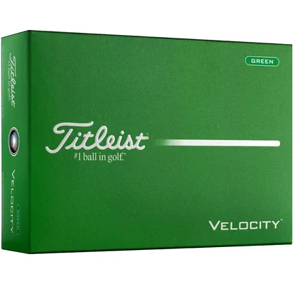 TITLEIST 2026 VELOCITY GOLF BALLS - GREEN