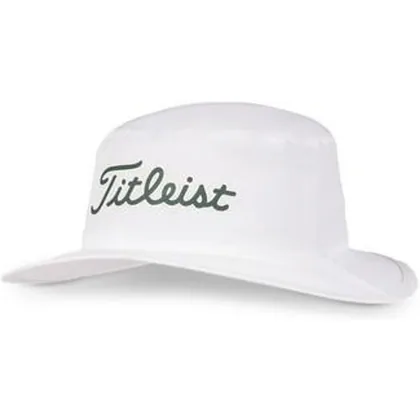 Titleist Breezer Bucket Hat - White/Eucalyptus/Lemon