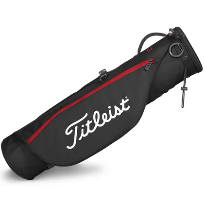 TITLEIST CARRY BAG - BLACK / RED