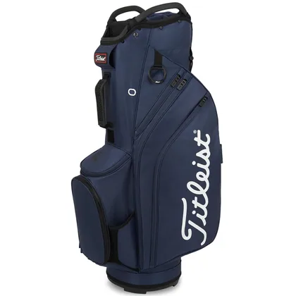 TITLEIST CART 14 GOLF CART TROLLEY BAG - NAVY