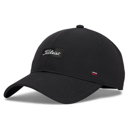 Titleist Charleston Breezer Golf Cap Black/Black/White TH26ACHBZ-001