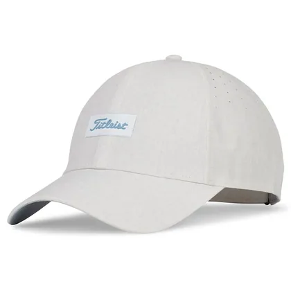 Titleist Ladies Charleston Breezer Golf Cap Heather White TH24AWCHBZE-1