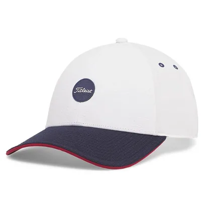 Titleist Nautical Links Montauk Lightweight Golf Cap White/Navy TH26AMTS-NL14