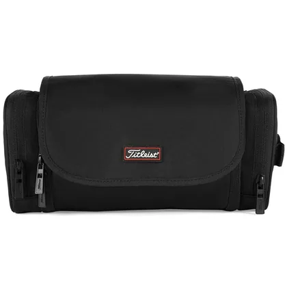 TITLEIST PLAYERS HANGING TOILETRIES BAG - BLACK