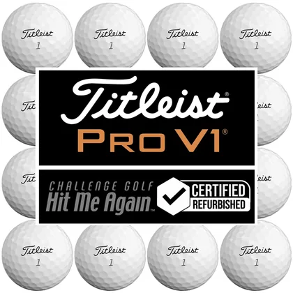 TITLEIST PRO V1 HIT ME AGAIN™ GOLF BALLS / DOZEN