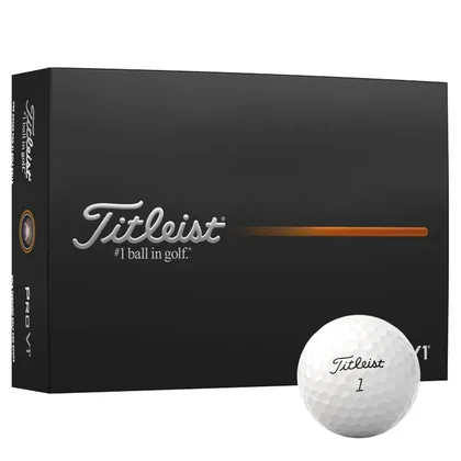 Titleist Pro V1 Personalised Logo Golf Balls White