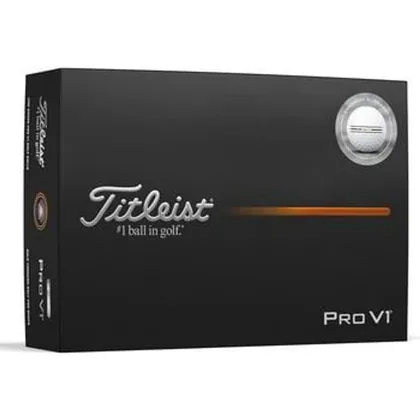 Titleist Pro V1 White Elongated Alignment Golf Balls
