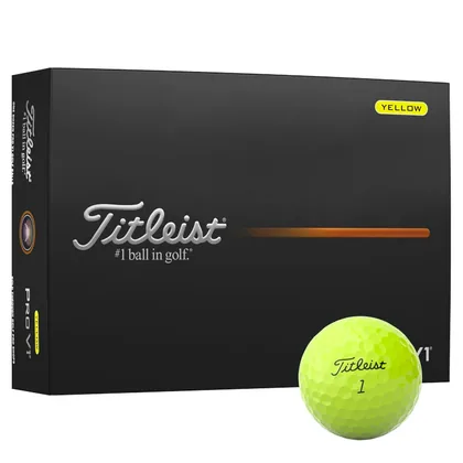 Titleist Pro V1 Yellow Golf Balls