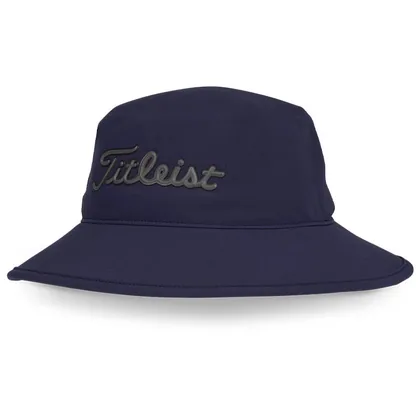 Titleist StaDry Performance Waterproof Golf Bucket Hat Navy/Charcoal TH23PSBE-40C