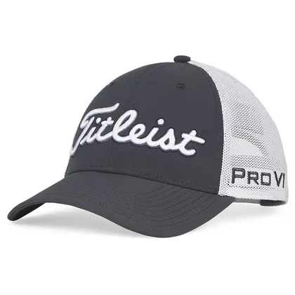 Titleist Tour Performance Mesh Golf Cap Charcoal/White TH25ATPME-0C1