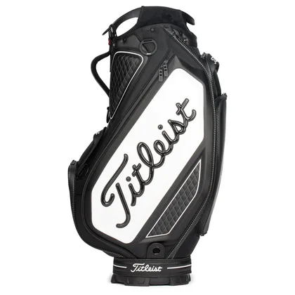 TITLEIST TOUR SERIES TOUR BAG - BLACK / WHITE +FREE GIFT