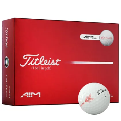 Titleist TruFeel AIM 360 White Golf Balls