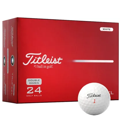 Titleist TruFeel Double Dozen Golf Balls White
