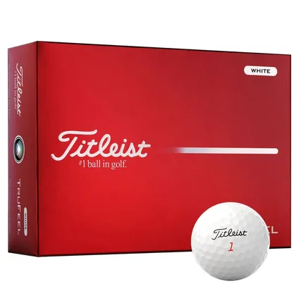 Titleist TruFeel White Golf Balls